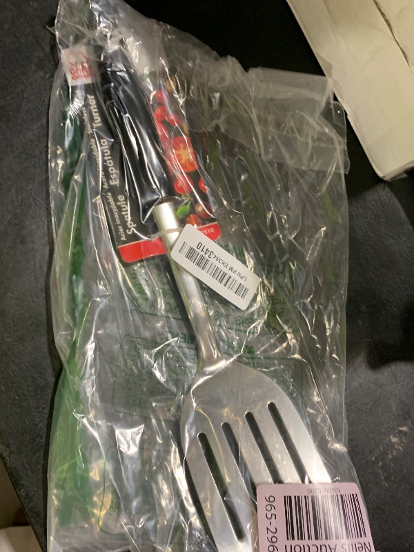 Photo 1 of Chef Craft Heavy Duty Turner/Spatula, 13.5 Inch, Stainless Steel