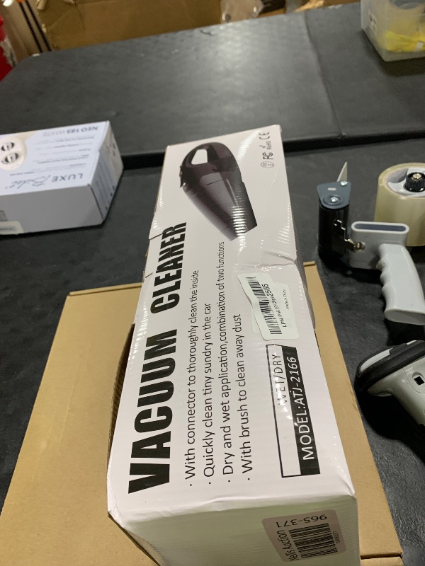 Photo 1 of BSRCO Handheld Vacuum Cordless Rechargeable, Car Vacuum Cleaner with LED, USB Charge, 1.65LBs Hand Vacuum Cordless, for Car/Home/Pet