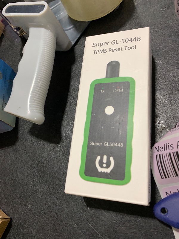 Photo 1 of VXDAS 2IN1 TPMS Relearn Tool Super GL50448 for GM and Ford with Model Switch Button,Tire Pressure Sensor Monitor Rest Activation for Buick/Cadillac/Chevrolet/GMC/Lincoln/Mazda 2024 Edition(Green)