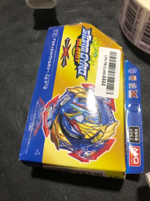 Photo 1 of Konikiwa Bey Battling String Launcher, B-193 Ultimate Valkyrie Battle Top Burst Set, Left and Right Spin DB Launcher Compatible with All Bey Burst Series - Blue