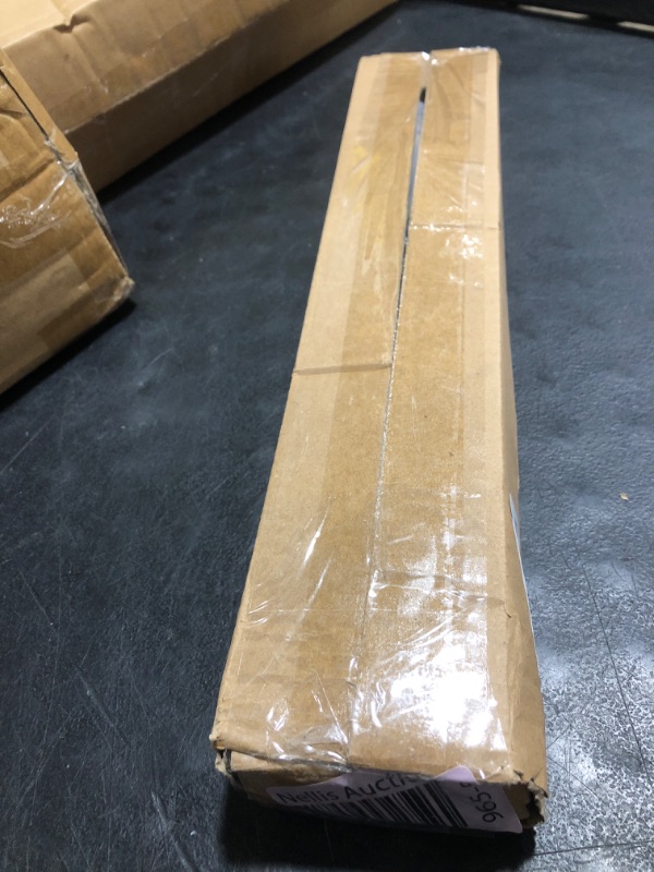 Photo 1 of Silver Curtain Rods for Windows 28 to 48 Inch, 5/8" Diameter Heavy Duty Metal Stainless Steel Adjustable Small Curtain Rod With Bracket