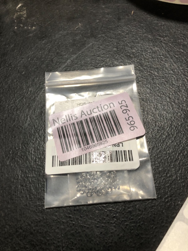 Photo 1 of HDSupplies 100 Pieces - 304 Stainless Steel Jump Rings - 11mm - 13 Gauge (1.8mm Thickness)