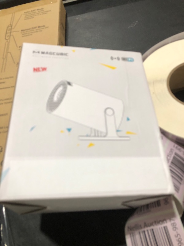 Photo 1 of Magcubic 2025 Upgraded HY300PRO Mini Projector with WiFi and Bluetooth, Portable Projector 4K Support, Auto Keystone, 180 Degree Rotation, Smart Proyector for Home Outdoor Android 11