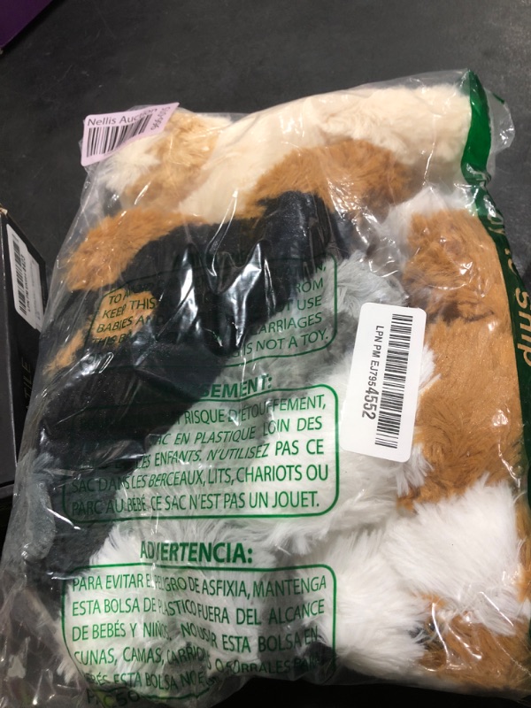 Photo 1 of Suilung 4 Pack 8 Inch Dog Plush Stuffed Animal Soft Fluffy Puppy Pillow Set Theme Party Favor Contains Corgi Schnauzer Golden Retriever German Shepherd Toy Gift (Classic Style)