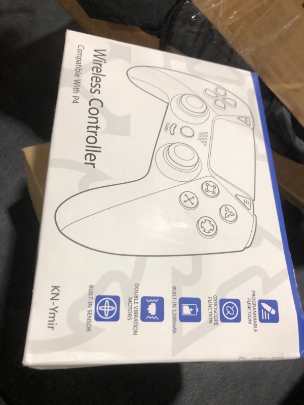 Photo 1 of CunPeyjmo for PS5 Controller, Wirless Remote with Turbo and 2 Programmable Back Paddles, Ideal Gifts