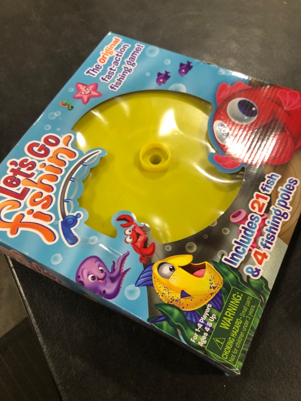 Photo 1 of Let's Go Fishin' Game by Pressman - The Original Fast-Action Fishing Game!, 1-4 players