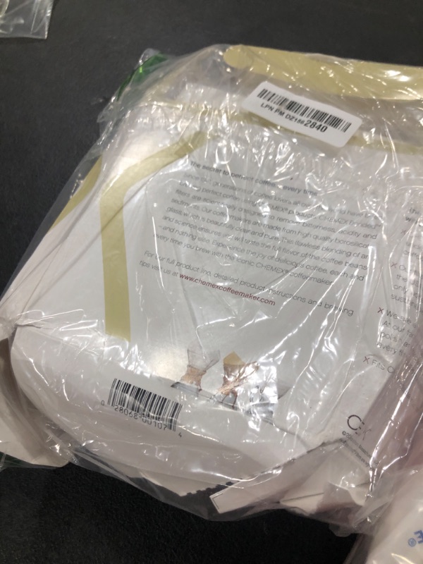 Photo 1 of Chemex Bonded Filter - Square - 100 ct - Exclusive Packaging