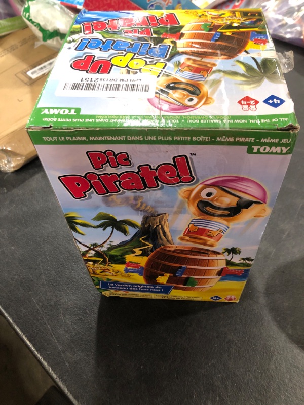 Photo 1 of TOMY Pop Up Pirate Board Game - Interactive Kids and Toddler Activities for Family Game Night - Girls and Boys Toys - 2-4 Players - Ages 4 Years and Up