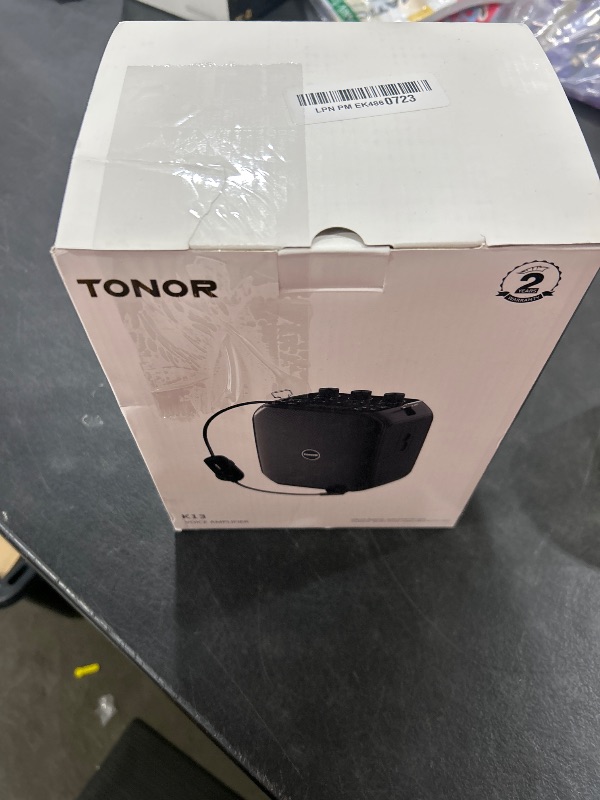 Photo 1 of TONOR Voice Amplifier 50W, 6000mAh Rechargeable Bluetooth Personal PA System with Wireless Headset Mic & Waistband, Portable Megaphone Speaker for Classroom, Training, Teaching, Speech, Tour Guide K13