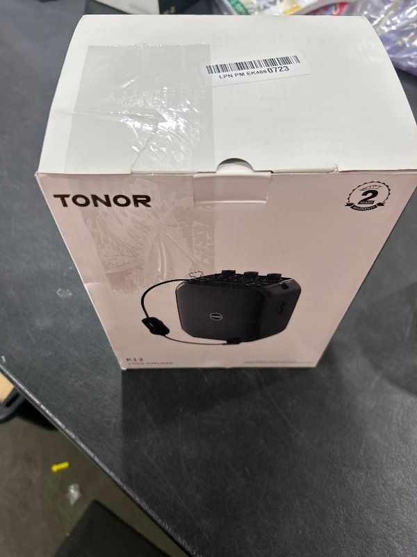 Photo 1 of TONOR Voice Amplifier 50W, 6000mAh Rechargeable Bluetooth Personal PA System with Wireless Headset Mic & Waistband, Portable Megaphone Speaker for Classroom, Training, Teaching, Speech, Tour Guide K13