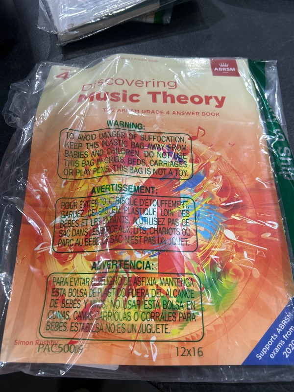 Photo 1 of Discovering Music Theory, The ABRSM Grade 4 Answer Book: Answers (Theory workbooks (ABRSM))