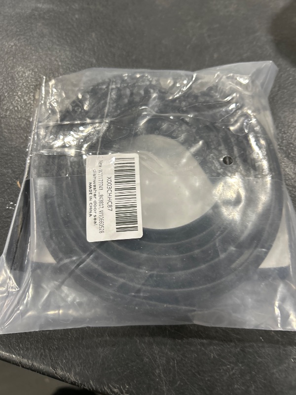 Photo 1 of W11177741 W10300924 Dishwasher Door Gasket For Whirlpool Replacement W10300924V, W10300924VP, 4843807, W10660528