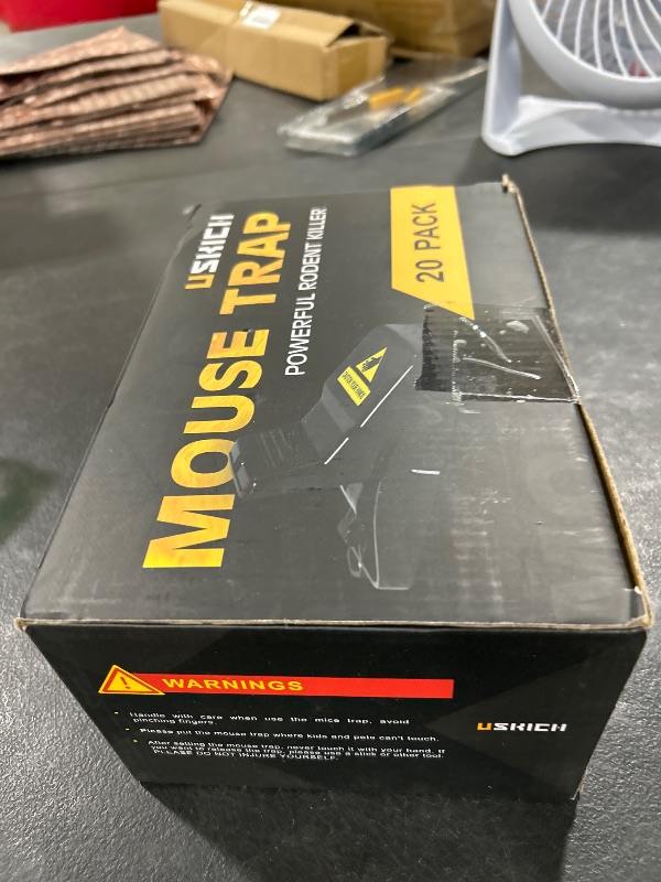 Photo 1 of 20 Pack Mouse Traps Indoor for Home,Mice Traps for House,Reusable Mouse Trap That Work,Small Mice Catchers for Home Indoor, Quick Set Mousetraps Effective