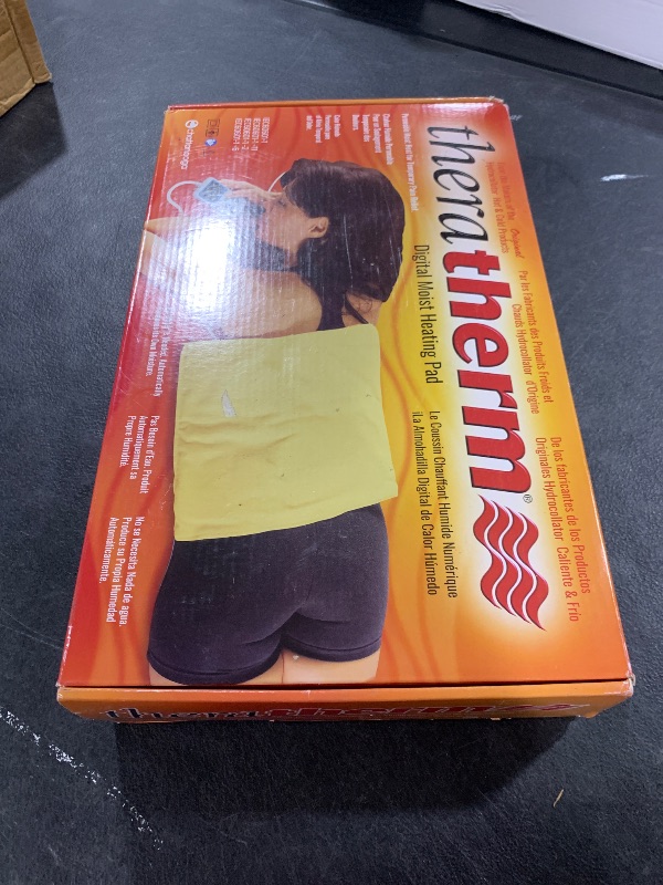 Photo 1 of Chattanooga TheraTherm Digital Electric Moist Heating Pads, Large, 14" x 27"