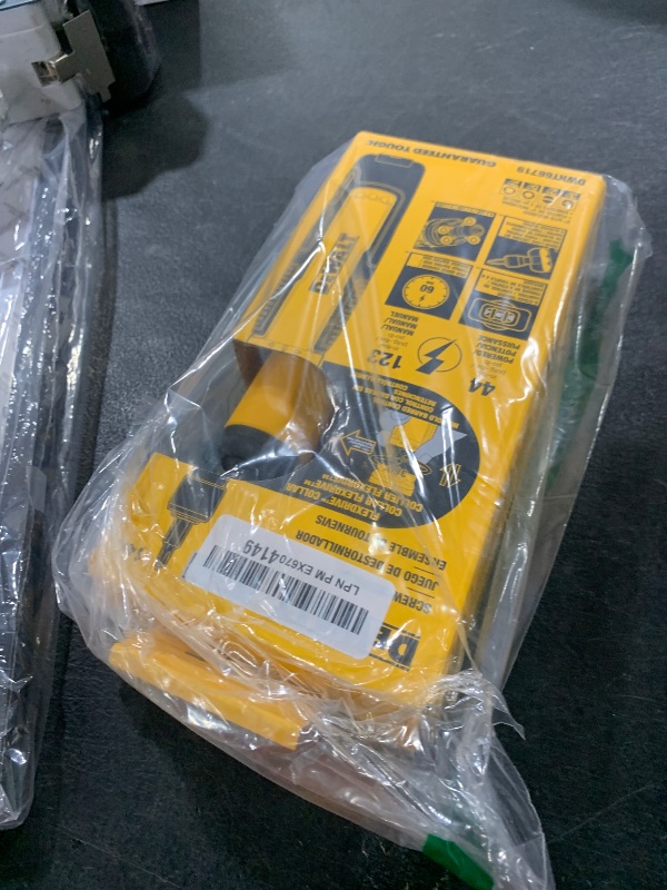 Photo 1 of DEWALT Cordless Screwdriver with FLEXDRIVE Control and Screwdriving Bits (DWHT66719)