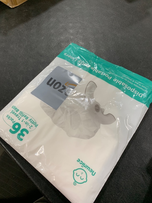 Photo 1 of Newnice 36 [Counts] Disposable Potty Bags, Portable Travel Potty Bags with Absorbent Pads, Potty Liners Compatible with OXO Tot 2-in-1 Go Potty, Potty Training Liners Fit Most Potty Chairs