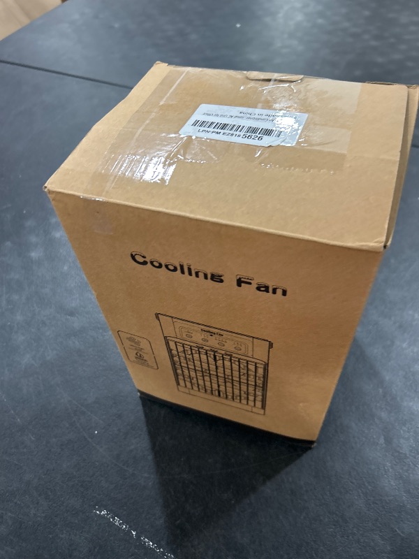 Photo 1 of Portable Air Conditioners for Bedroom, Dual Motor Evaporative Air Cooler with 3 Speeds & 3 Mist, 7 Color Night Light Cooling Fan with 2-8H Timer, 1100ML Personal AC Unit for Office Room