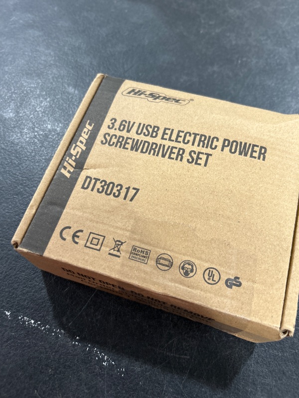 Photo 1 of Hi-Spec Electric Screwdriver 27pc 3.6V Pink USB Small Power Screwdriver Set. Cordless & Rechargeable with Driver Bit Set