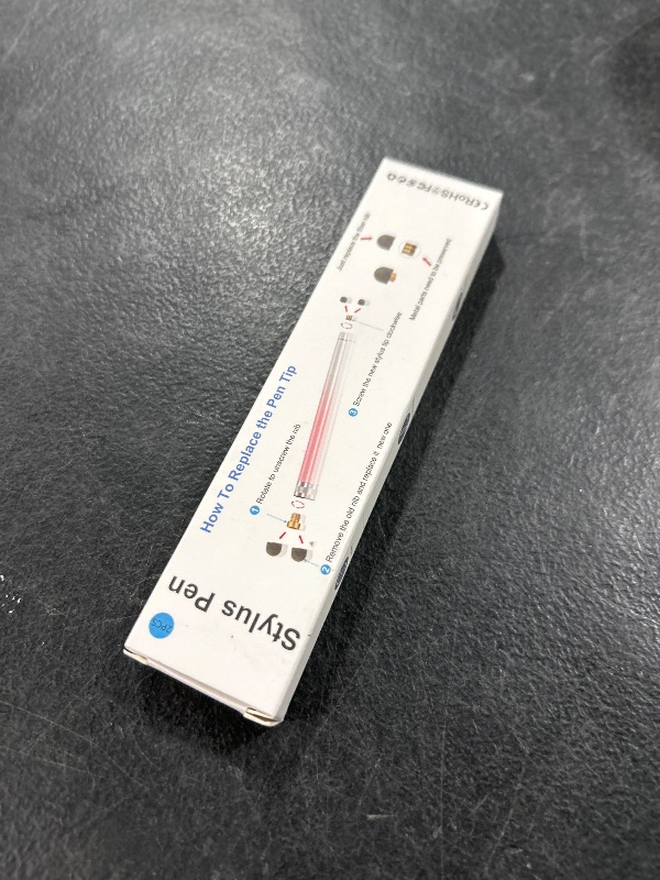 Photo 1 of 2PCS Stylus Pens for Touch Screens,Stylus Pen for iPhone/iPad/Tablet Android/Microsoft Surface,Compatible with All Touch Screens(White Pink/White Purple)