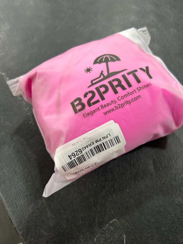 Photo 1 of B2prity Womens One Piece Swimsuit Retro Square Neck Tummy Control Bathing Suits Ruched Modest Full Coverage Swimwear(Hot Pink)