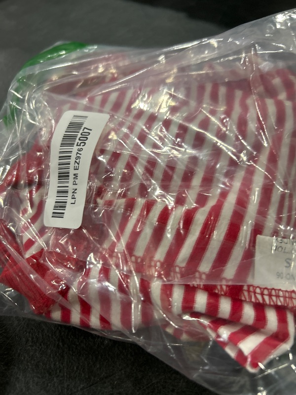 Photo 1 of FUAMEY Dog Recovery Suit Male,Dogs Surgery Neuter Suits Puppy Spay Shirts for Female Protect Dog's Skin Anti Licking Abdominal Wounds Doggie Onesie Pet Bodysuit Alternative to Cone Red Stripes M