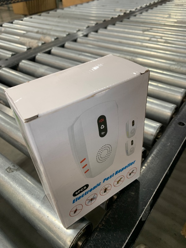 Photo 1 of 2025 Upgraded Ultrasonic Pest Repellent Indoor Insect Repeller, Pest Control, Repellent Roach, Mouse, Bugs, Mosquito, Mice, Spider, Ant, Rodent Repellent Ultrasonic Plug in, 3 Mode Switching, 6 Packs