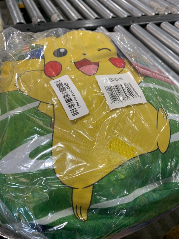 Photo 1 of Pokémon Anime Kids Soft Lightweight 2 Piece Sleeping/Slumber Bag and Sling Bag Set, 46"(L) X 26"(W) (Official Licensed Pokémon Product) by Franco