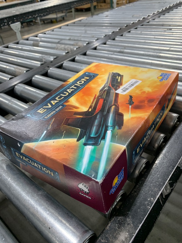 Photo 1 of Rio Grande Games: Evacuation - Strategy Board Game, Space Civilization Building, Resource Management, Apocalyptic, Ages 14+, 1-4 Players, 90-120 Min