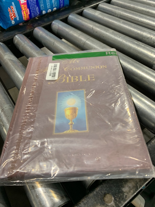 Photo 1 of My First Communion Bible (Burgundy)