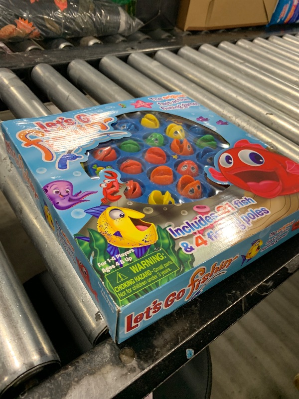 Photo 1 of Let's Go Fishin' Game by Pressman - The Original Fast-Action Fishing Game!, 1-4 players