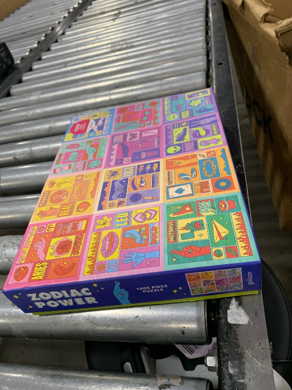 Photo 1 of ZODIAC POWER 1000 PIECE PUZZEL