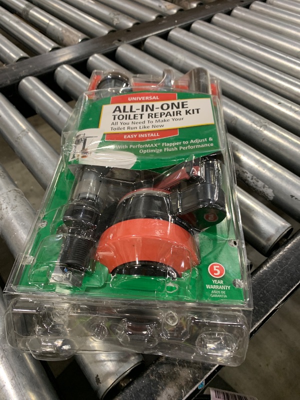Photo 1 of Fluidmaster 400AKR Universal All in One Toilet Repair Kit for 2-Inch Flush Valves, Easy Install
