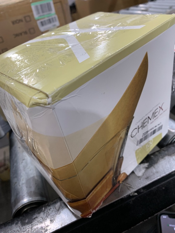 Photo 1 of Chemex Natural Coffee Filters, Square, 100ct - Exclusive Packaging