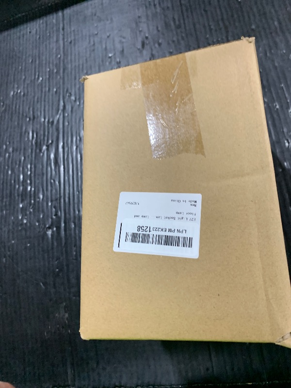 Photo 1 of PRETYZOOM Black Lamp Shade Drum Cylinder Lamp Shade Natural Linen Lampshade Clip On Light Cover Lamp Shade Replacement for Table Lamp Floor Lamp Black