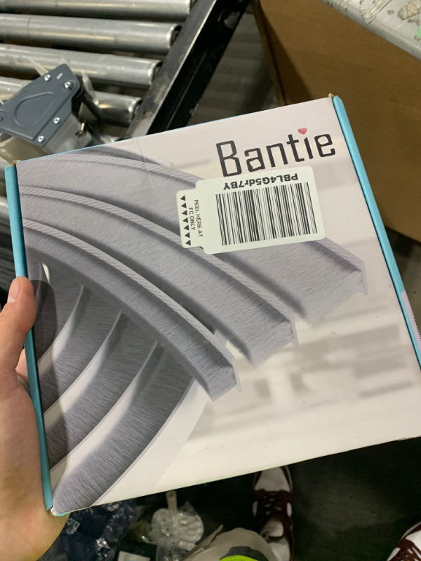 Photo 1 of Bantie 40FT Brush Weather Stripping Door Window Seal - Weather Strip Insulation Strip for Door Frame Weatherstripping for Soundproofing (0.35" X 0.6",40FT)