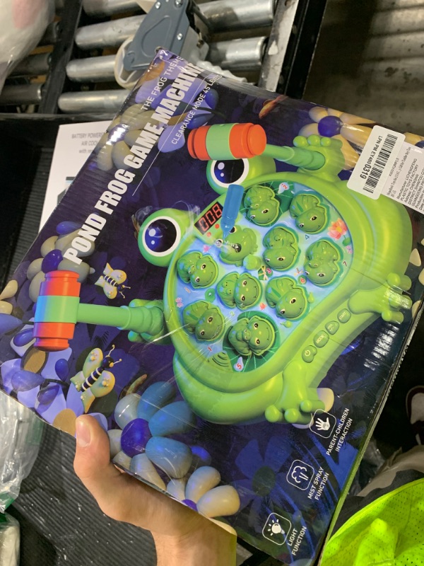 Photo 1 of HopeRock Toys for 2 3 4 5 Year Old Boy,Toddler Toys Age 2-4, Whack A Frog Game,with 5 Modes,45 Levels,9 Music Spray and Light-up, Baby Toy Gifts for Early Learning, Birthday Gift for Toddler Boy Toys