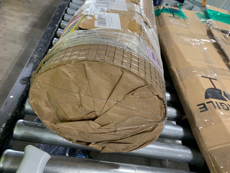 Photo 1 of Hardware Cloth 48inx100ft 1/2 Inch Galvanized, Chicken Wire Fence Chicken Rabbit Snake cage Wire Fence Mesh Roll,Garden Plant Welded Metal Wire Fence,Poultry Animal Netting cage Screen.