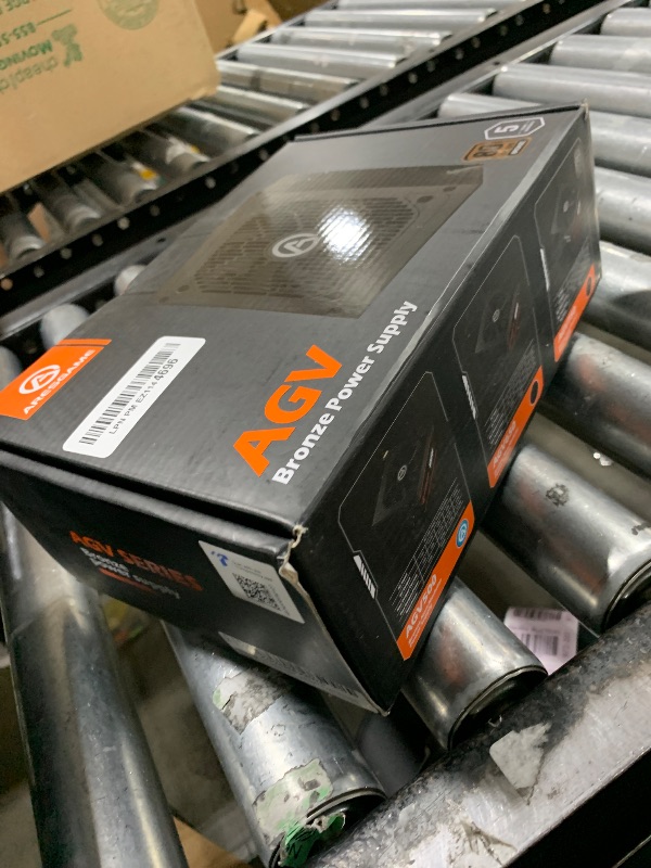Photo 1 of ARESGAME AGV Series 500W Power Supply, 80 Plus Bronze Certified, Non Modular Power Supply, 5 Year Warranty