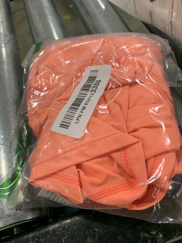 Photo 1 of Haloumoning Girls Athletic Shirts Kids Short Sleeve Quick Dry Active Sports Tops Tees 5-14 Years Orange