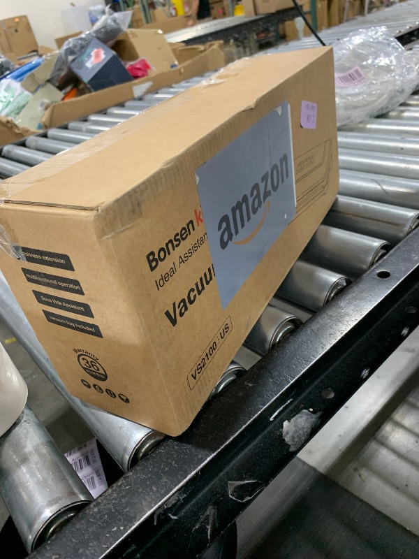 Photo 1 of [Updated 2025] Bonsenkitchen Vacuum Sealer Machine + 40 Vacuum Bags, Fast-Compact/Multi-Functional Food Vacuum Sealer with External Vacuum System, Silver