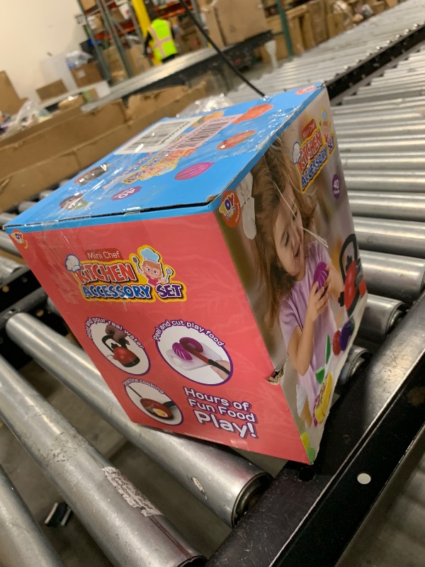 Photo 1 of STEAM Life Play Kitchen Accessories Toy Play Food 3 4 Year Old Girls Gifts - Toddler Kitchen Set for Kids Pots and Pans Kids Kitchen Playset Fake Play Kitchen Toys for Toddlers Gifts for Girls Boys