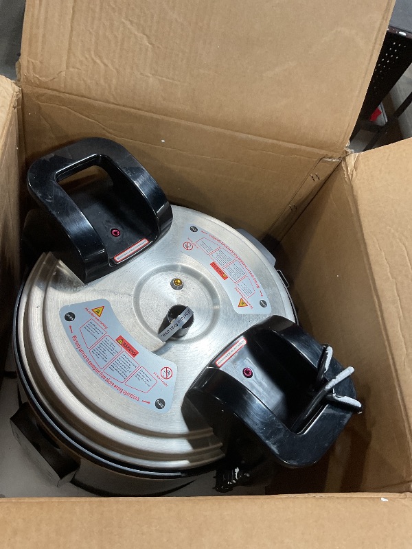 Photo 1 of 17.8QT Commercial Electric Pressure Cooker, 8-in-1 cooking Stainless Steel