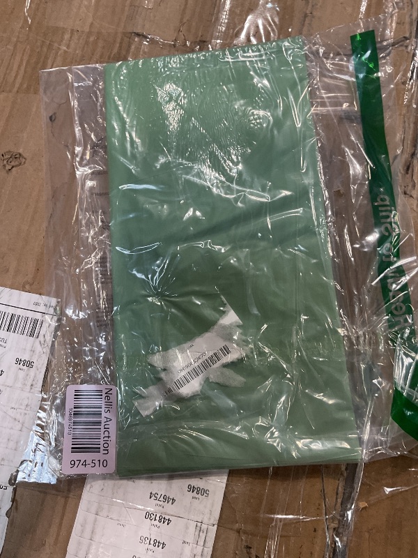 Photo 1 of 1 Pack Sage Green Plastic Tablecloths for Rectangle Tables, Light Green Disposable Tablecloth, Waterproof Sage Green Table Cover for Birthday Bridal Wedding Baby Shower Party Decorations, 54 X 108Inch