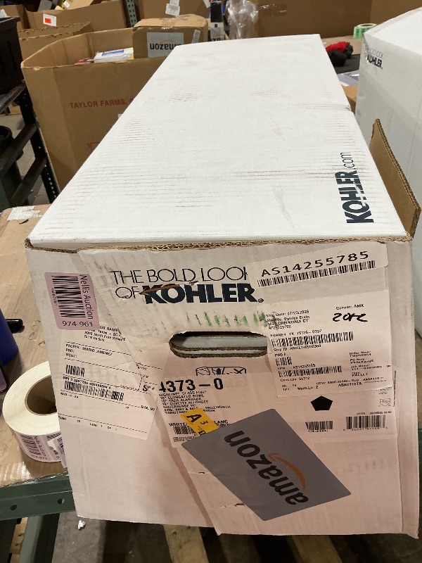 View 2 of ***Partially Broken Set***Kohler K-4373-0 Wellworth Comfort Height Class Five Elongated Bowl Only with 10" Rough-In, White