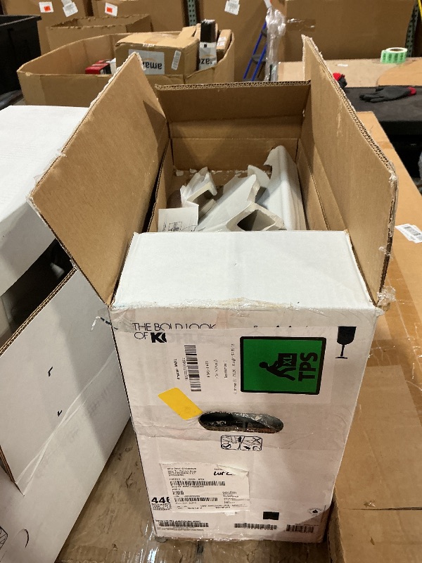 View 4 of ***Partially Broken Set***Kohler K-4373-0 Wellworth Comfort Height Class Five Elongated Bowl Only with 10" Rough-In, White