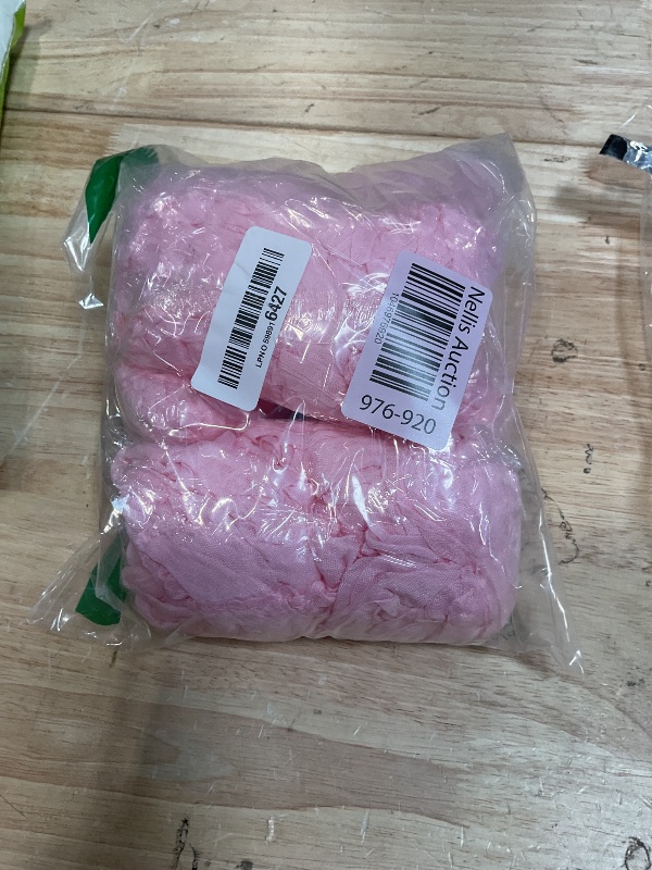 Photo 1 of ACSUIT 4 Pack Cheesecloth Table Runners