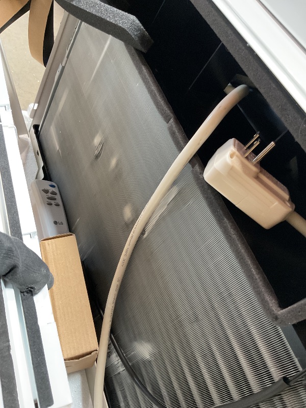 Photo 1 of ** multiple minor dent damage**LG 18,000 BTU Window Air Conditioner