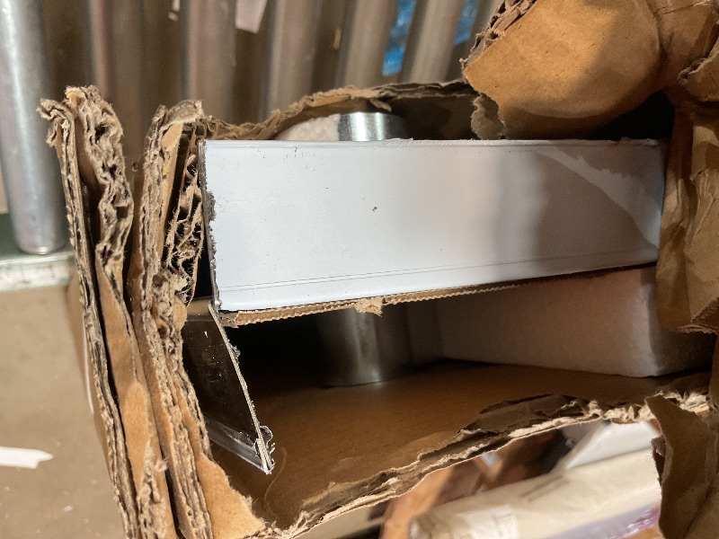 Photo 1 of ** minor BEND damage on corner** Derro Stainless Steel Prep & Work Table - 24x60 in.