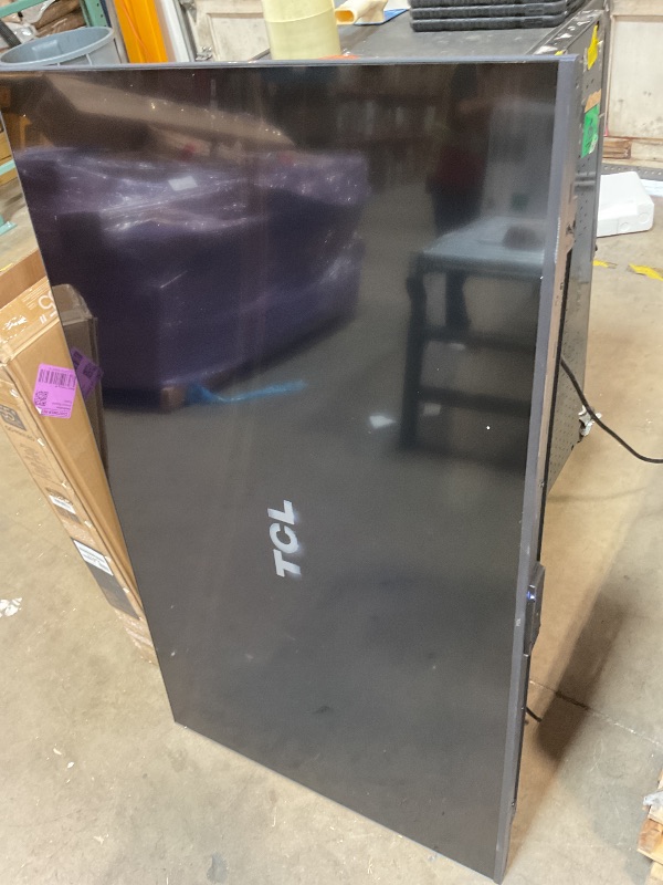 Photo 1 of ** missing one leg** TCL 55 Inch Class QM6K Series | Mini LED QLED 4K HDR | 55QM6K, Latest Model | 120HZ-144HZ High Brightness Smart Google TV Dolby Atmos Onkyo Audio | Voice Remote Alexa Gaming Streaming Television
