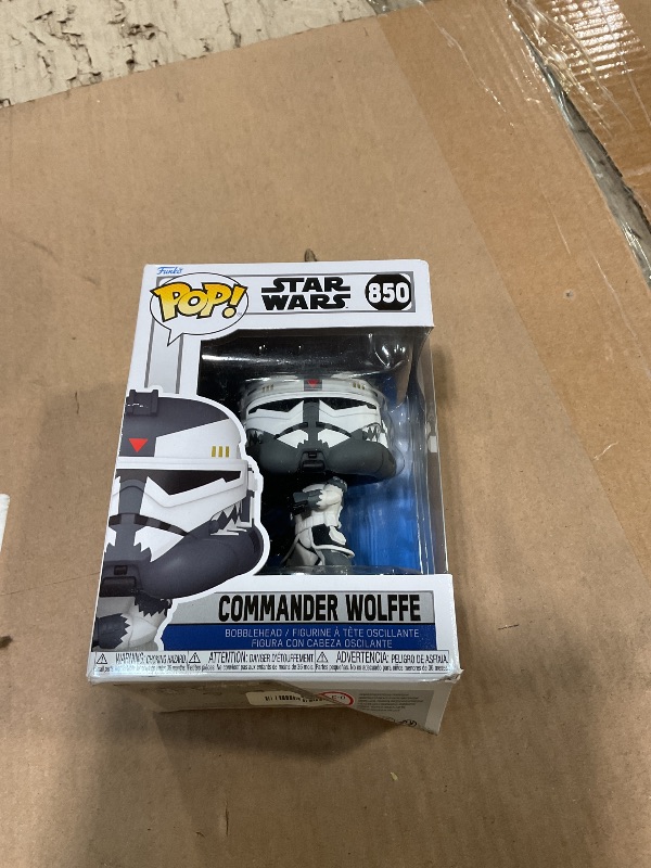 Photo 1 of ***dented torn packaging***
Funko Pop! Star Wars Commander Wolffe Bobblehead